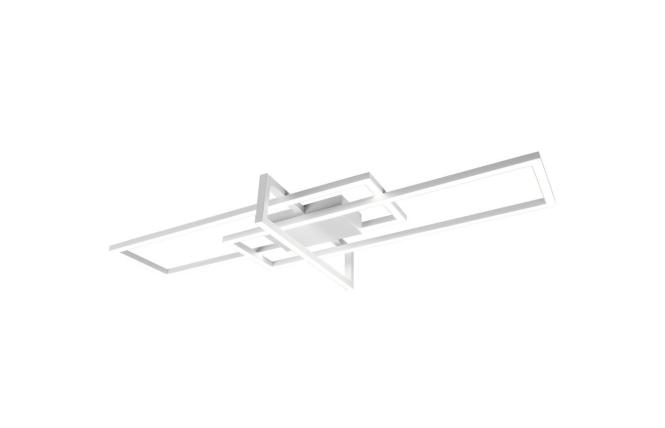 LED-Deckenleuchte ca. 100 cm breit Switch-Dimmer Weiß Matt 1 Stück Metall W günstig online kaufen