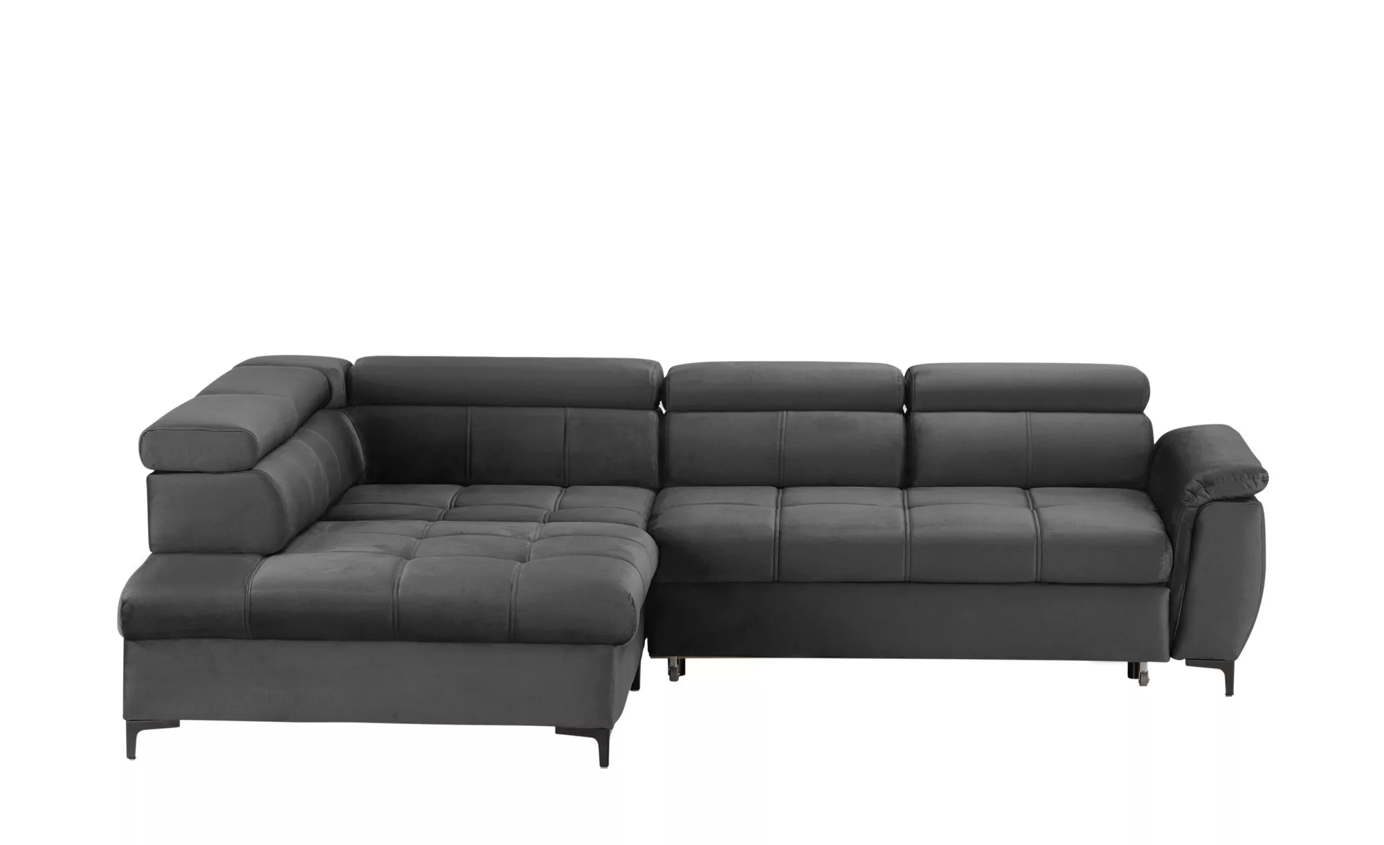 switch Ecksofa  Denvo - schwarz - 292 cm - 77 cm - 220 cm - Polstermöbel > günstig online kaufen