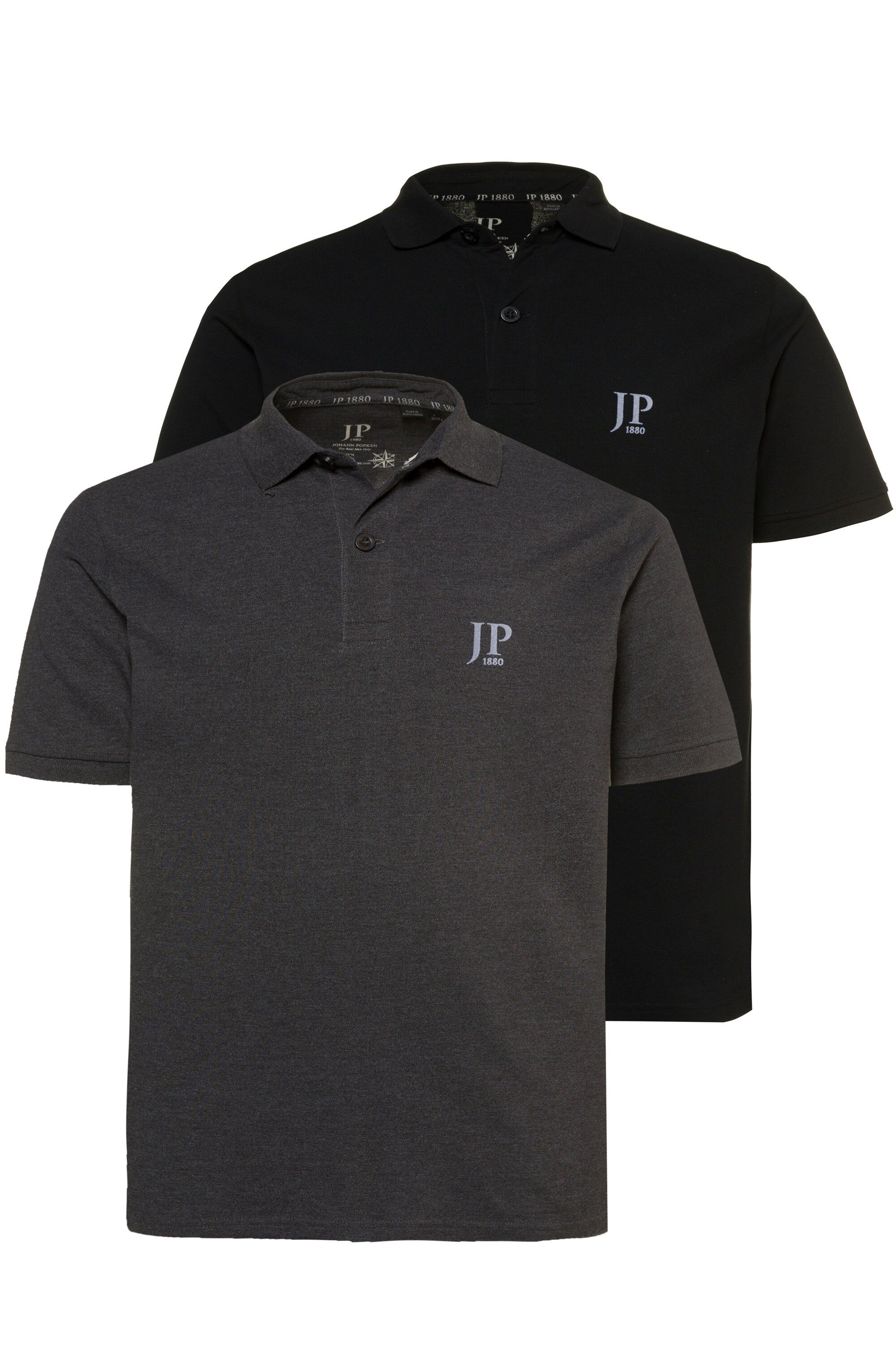 JP1880 Poloshirt Poloshirts Basic 2er-Pack Piqué günstig online kaufen