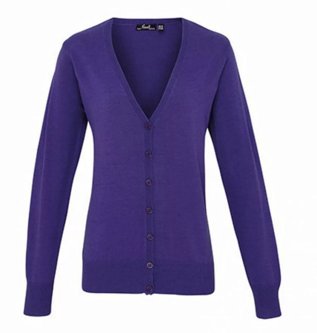 Premier Workwear Cardigan Damen Button Through Knitted Cardigan günstig online kaufen