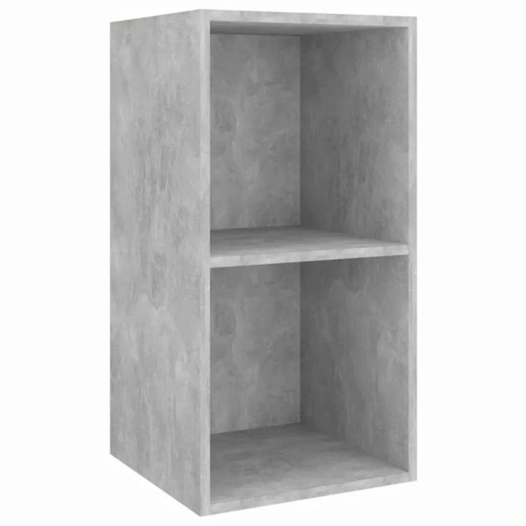 Tv-wandschrank Betongrau 37x37x72 Cm Spanplatte günstig online kaufen