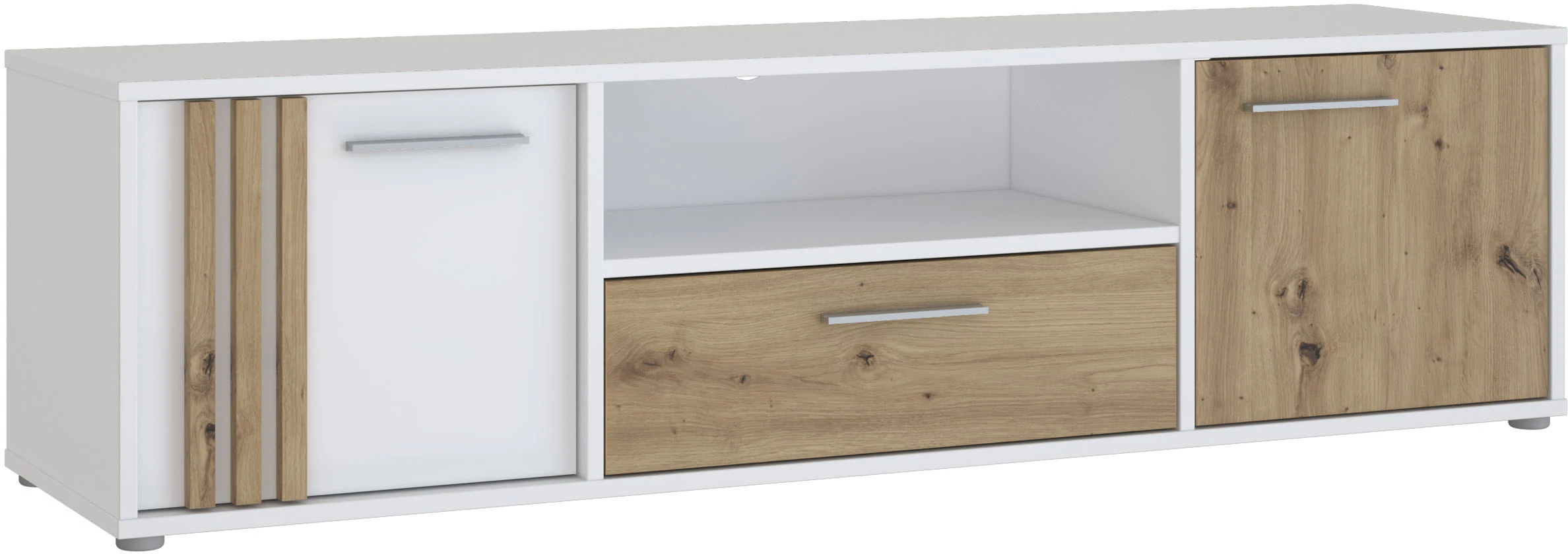 FORTE Lowboard "Cardigan TV-Board, TV-Schrank", TV-Board, 2 farbig, Staurau günstig online kaufen