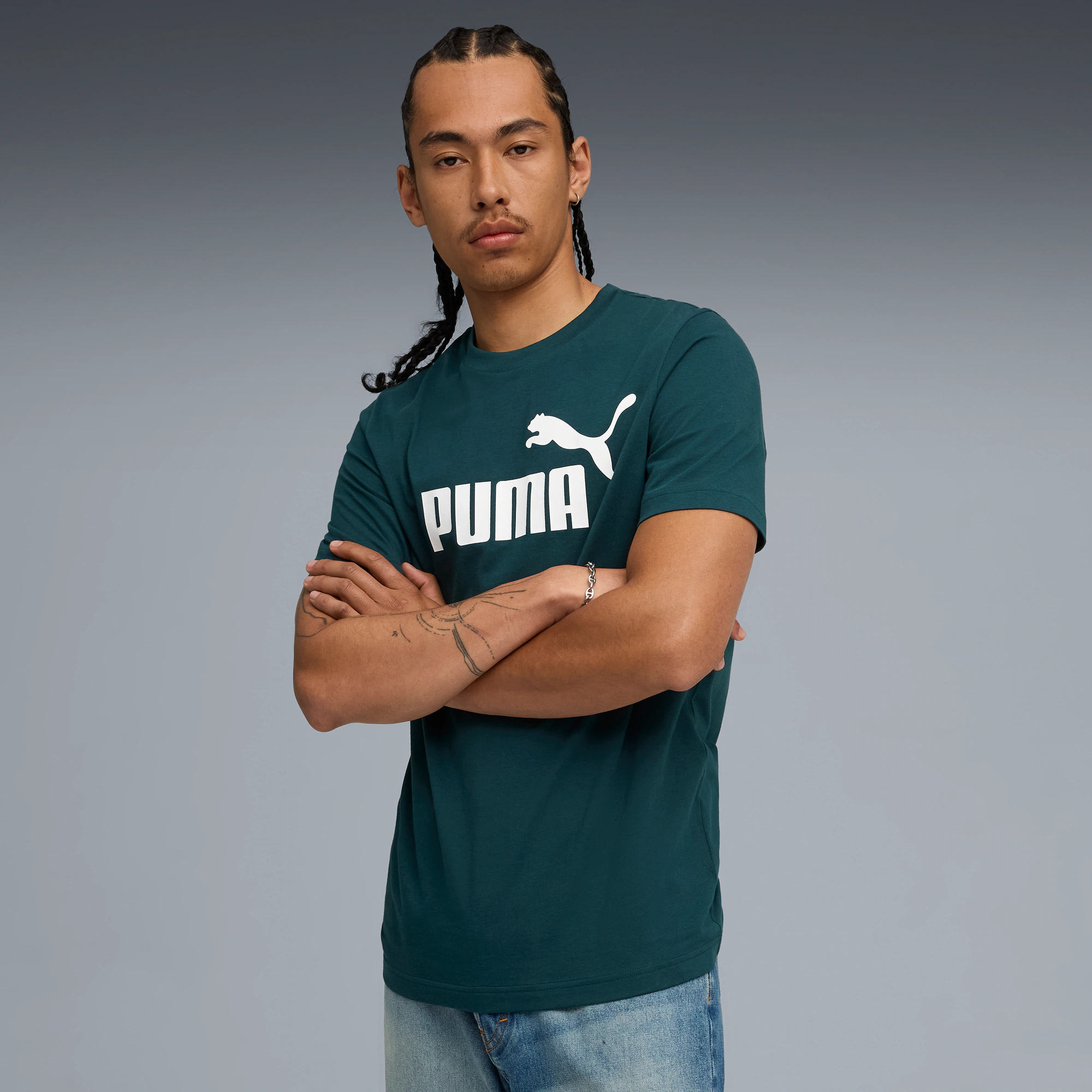 PUMA T-Shirt "ESS NO. 1 LOGO TEE (S)" günstig online kaufen