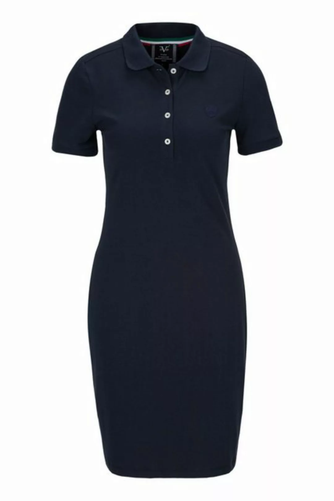 19V69 ITALIA Shirtkleid BIRTE Elegantes Polo-Kleid mit Kragen und Logo-Stic günstig online kaufen