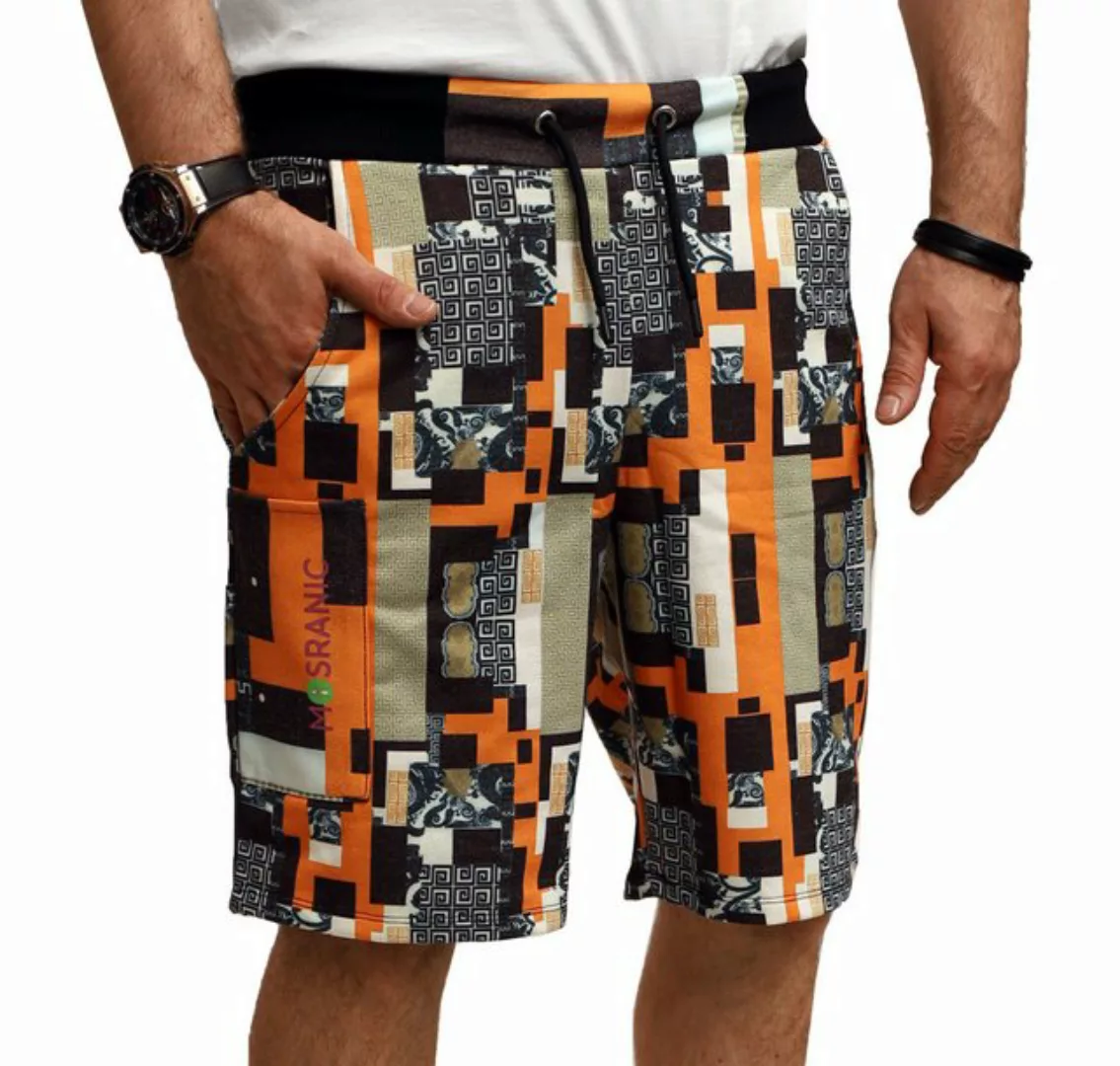 RMK Shorts Herren Short kurze Hose Sommer Bermuda Sporthose Bunt Elastikbun günstig online kaufen