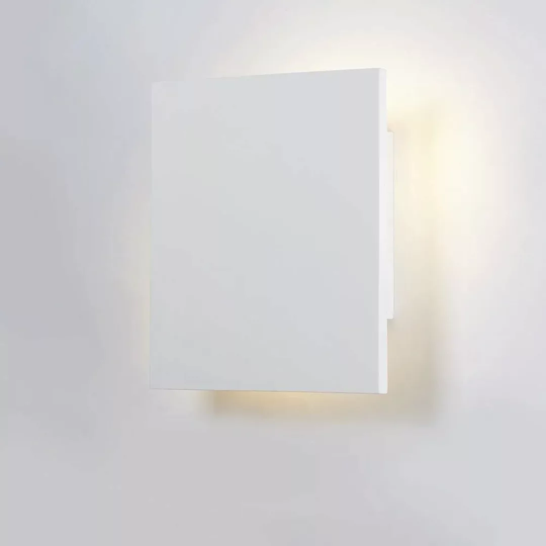 Wandaufbauleuchte Relono in Weiß E14 2-flammig günstig online kaufen