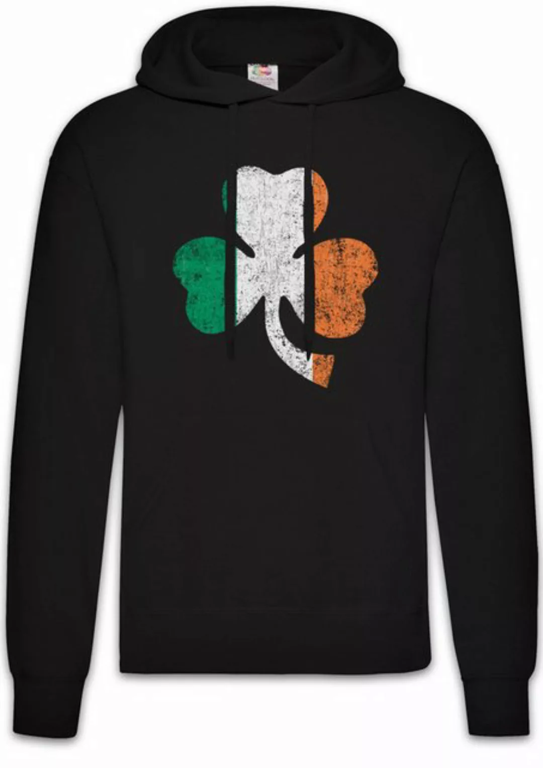 Urban Backwoods Hoodie Shamrock Irish Flag Herren Hoodie Cloverleaf Irland günstig online kaufen