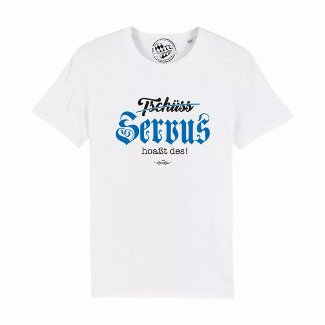 Bavariashop T-Shirt Herren T-Shirt "Servus hoaßt des! günstig online kaufen