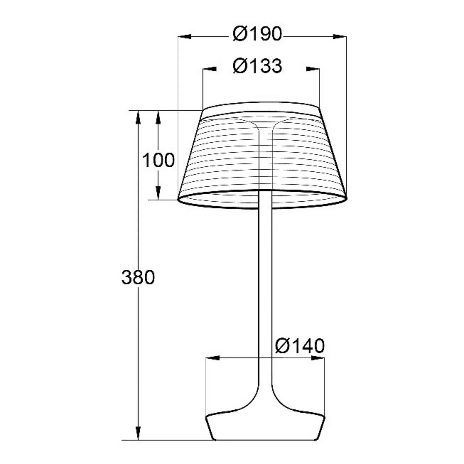 Aluminor La Petite Lampe LED-Tischlampe, weiß günstig online kaufen