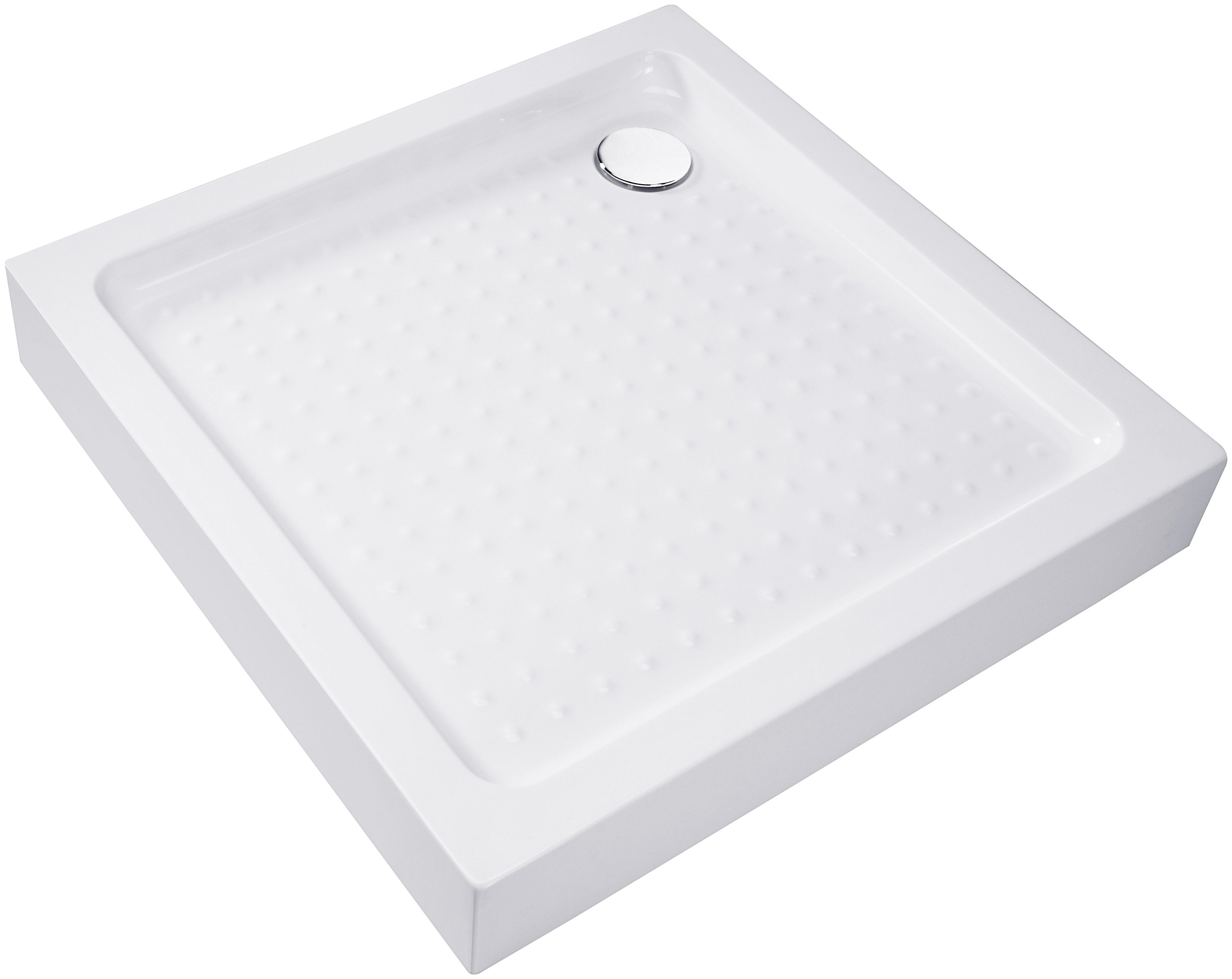 welltime Eckduschwanne Summer 80x80, quadratisch, Sanitäracryl, günstig online kaufen