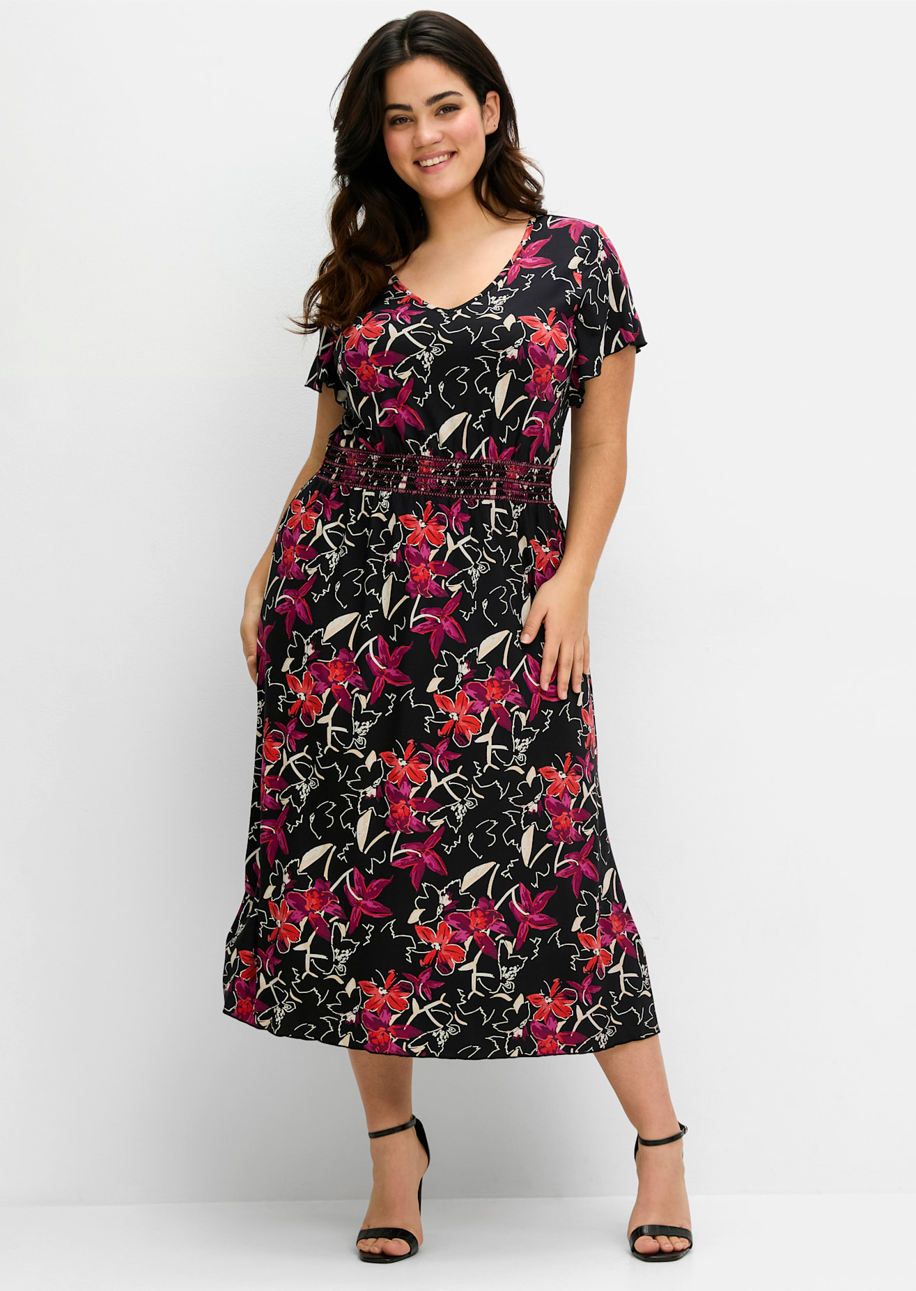 Sheego Jerseykleid "Jerseykleid" günstig online kaufen