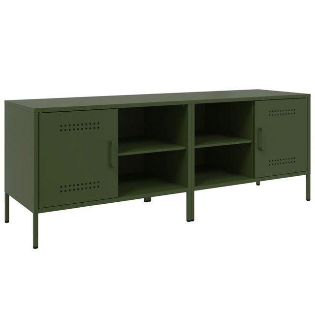 vidaXL TV-Schrank TV-Schränke 2 Stk. Olivgrün 68x39x50,5 cm Stahl günstig online kaufen