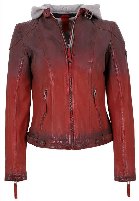 Gipsy by Mauritius Lederjacke Cascha LAMOV Gipsy - Damen Lederjacke Kapuze günstig online kaufen