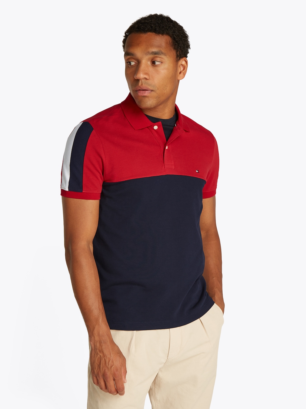 Tommy Hilfiger Poloshirt "COLORBLOCK REG POLO" günstig online kaufen