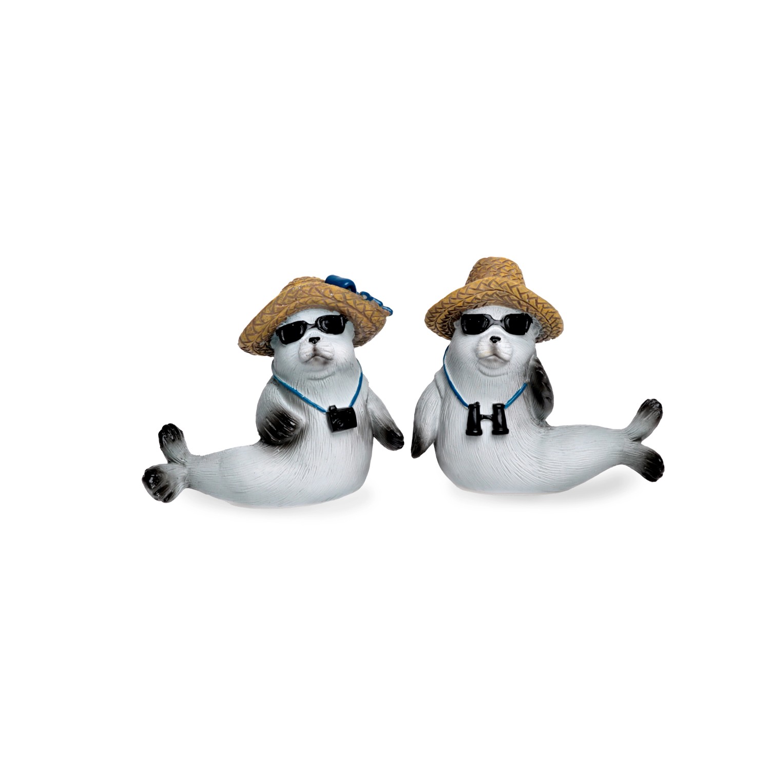 Deko-Figur Seehund Liegend 2-fach Sortiert 8 cm günstig online kaufen