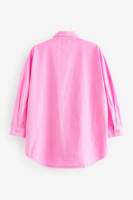 Next Oversize-Shirt Hemd in Oversize (1-tlg) günstig online kaufen