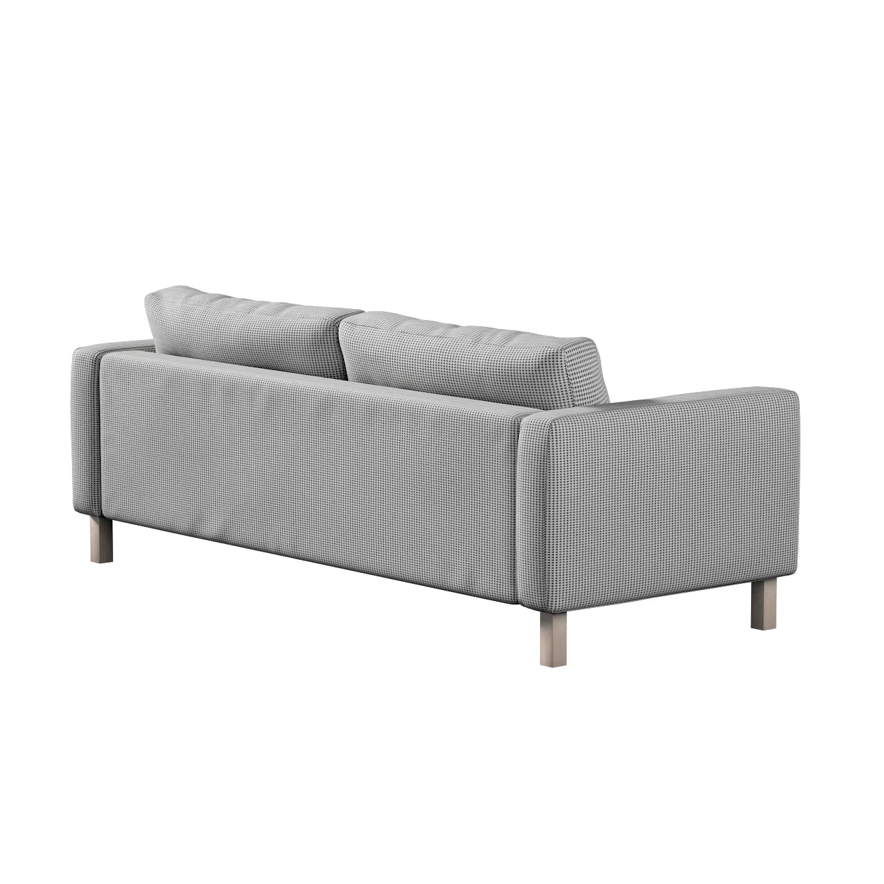 Bezug für Karlstad Schlafsofa, schwarz-beige, Bezug für Karlstad 3-Sitzer a günstig online kaufen