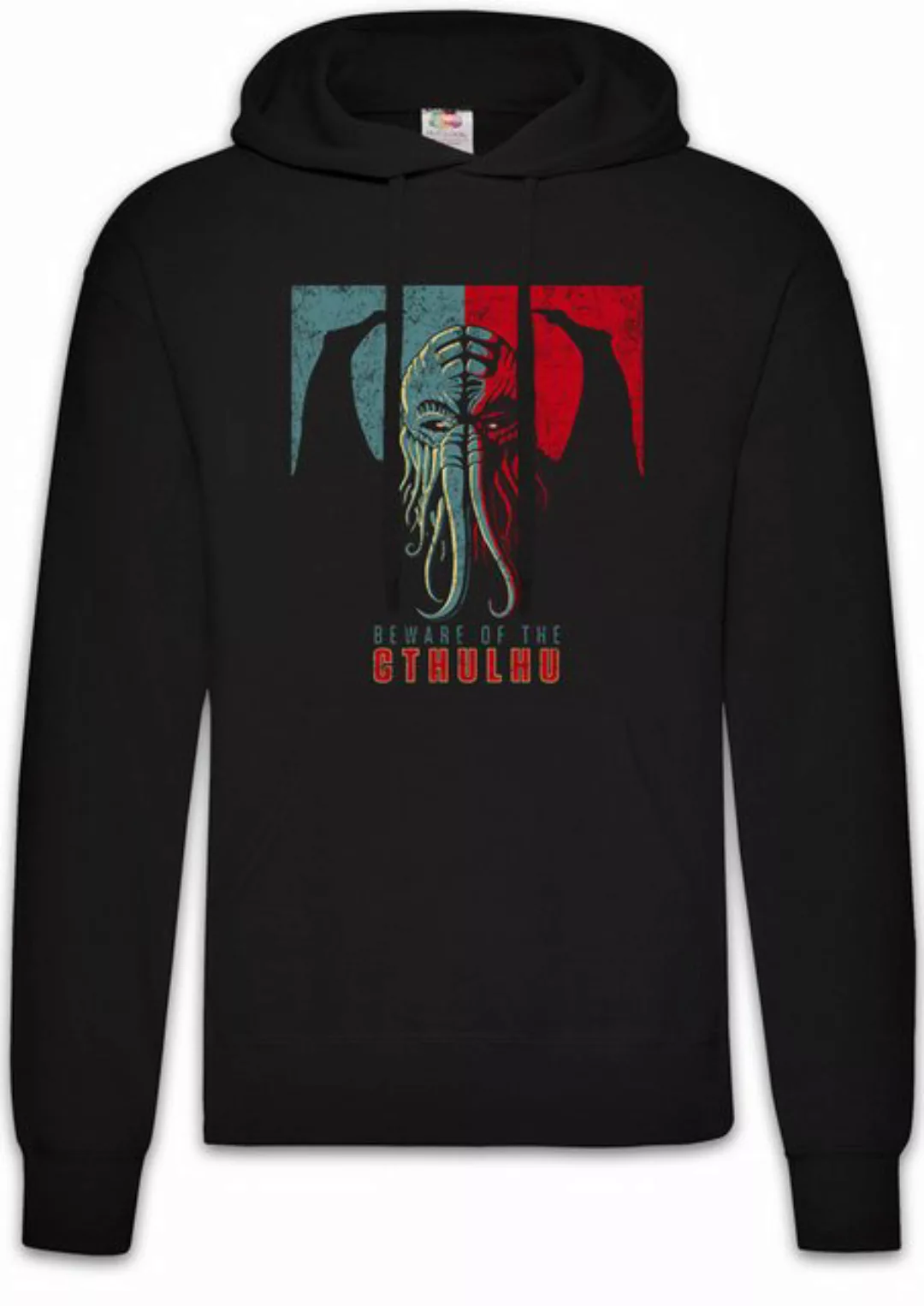 Urban Backwoods Hoodie Beware Of Cthulhu Herren Hoodie Horror Arkham Lovecr günstig online kaufen