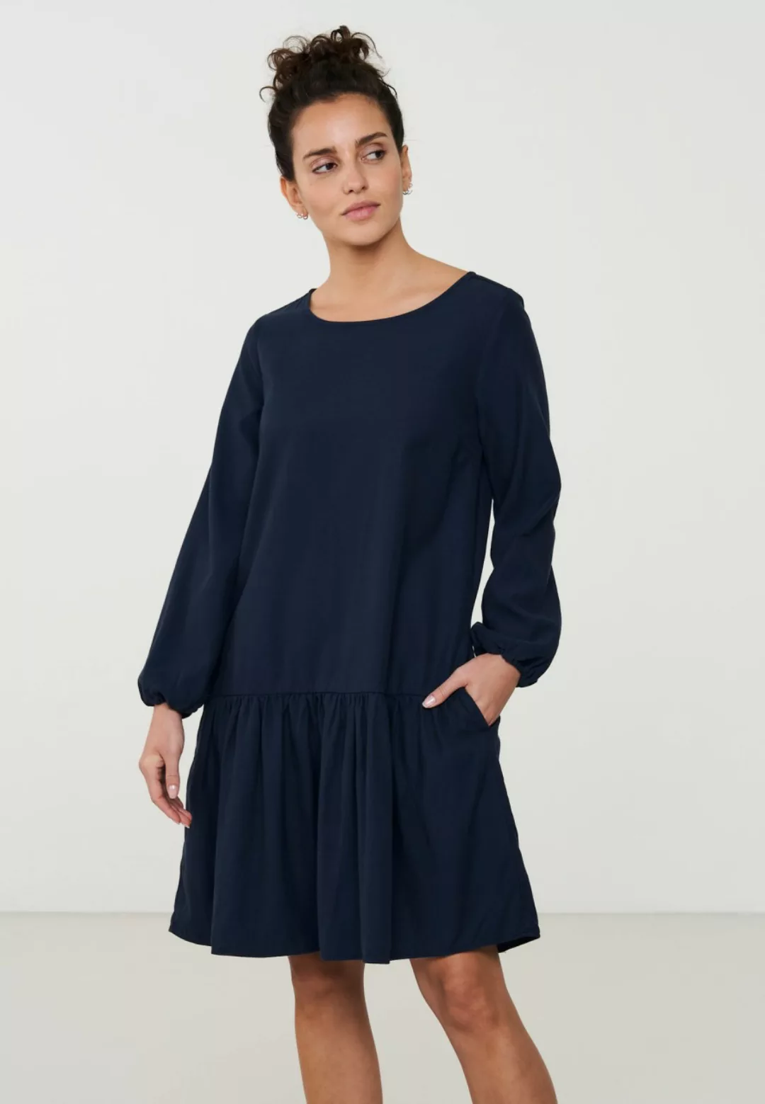 NEPETA Webkleid aus Tencel günstig online kaufen