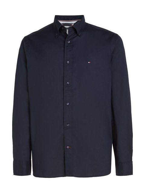 Tommy Hilfiger Langarmhemd LA-Hemd Flex Poplin günstig online kaufen