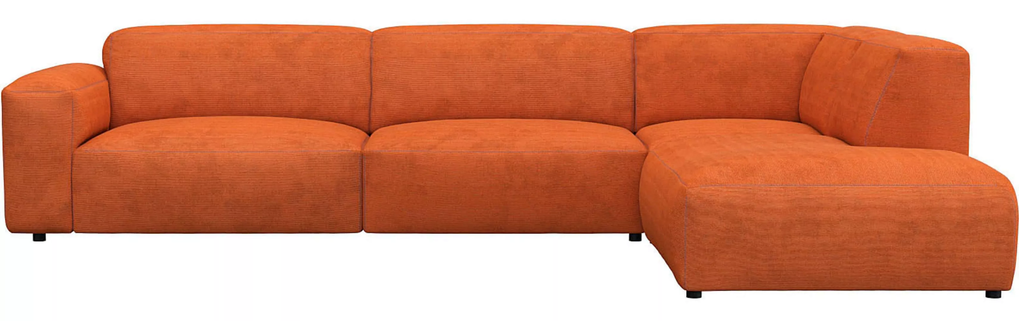 FLEXLUX Ecksofa »Lucera, super bequem durch hochwertigen Sitzaufbau mit Kal günstig online kaufen