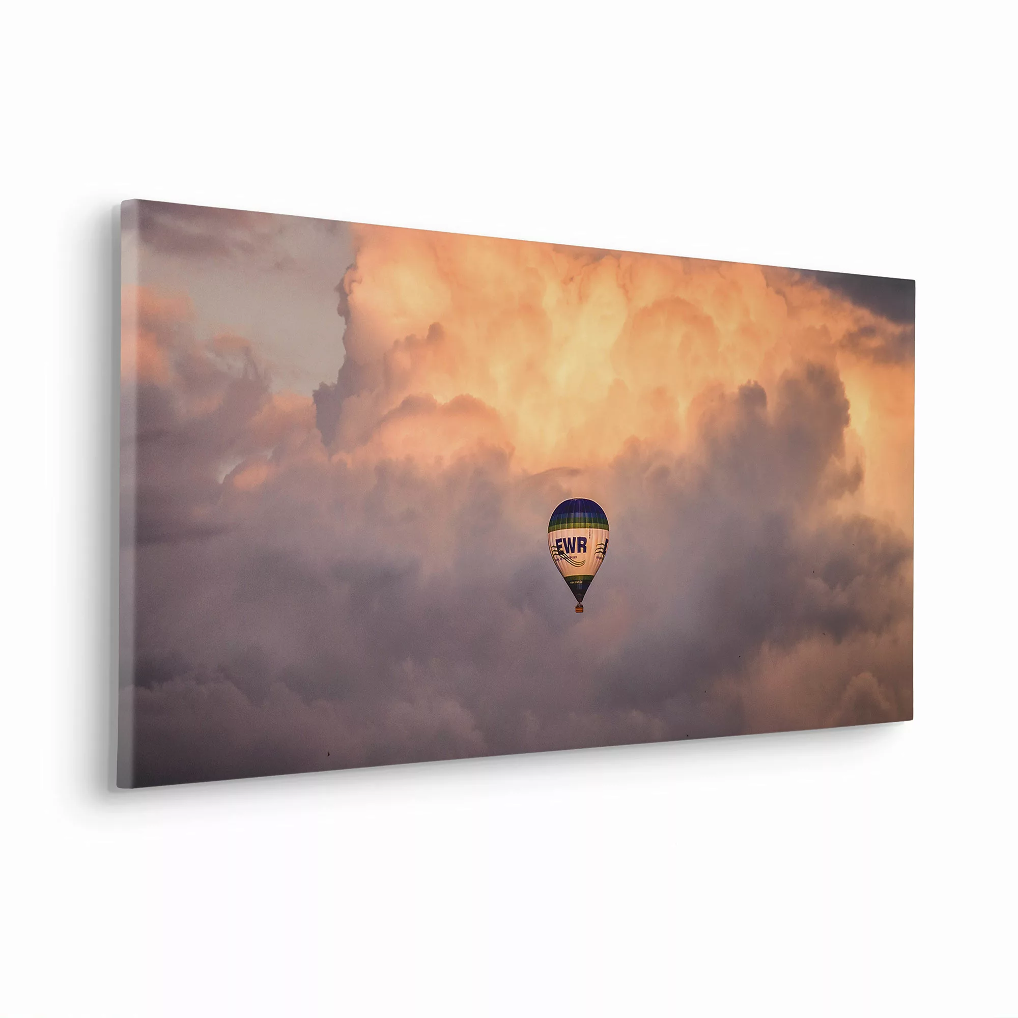 Komar Leinwandbild "Flying Balloon", (1 St.), 40x90 cm (Breite x Höhe), Kei günstig online kaufen