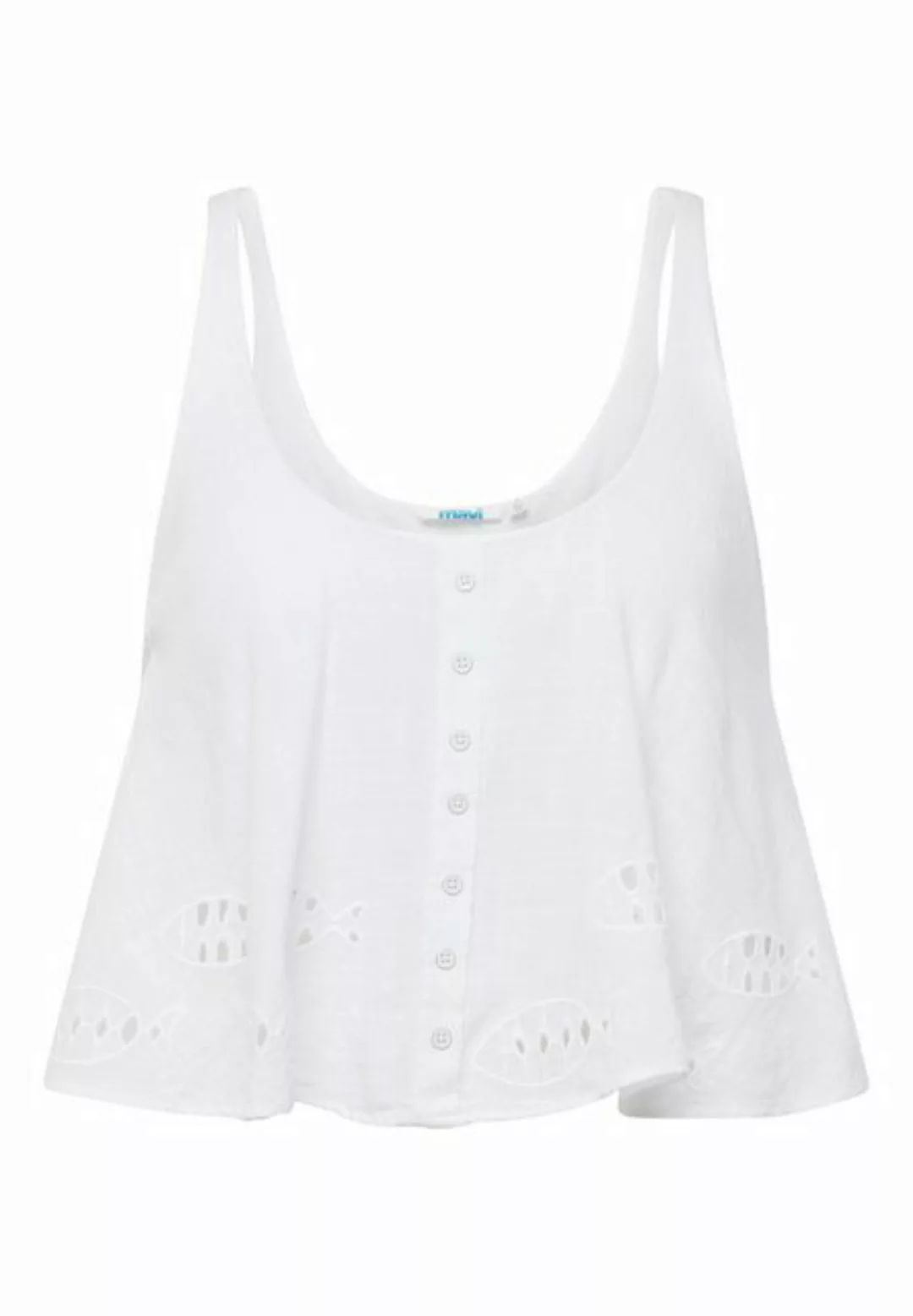 Mavi Langarmbluse "SLEEVELESS SHIRT", Maviterranean Bluse günstig online kaufen