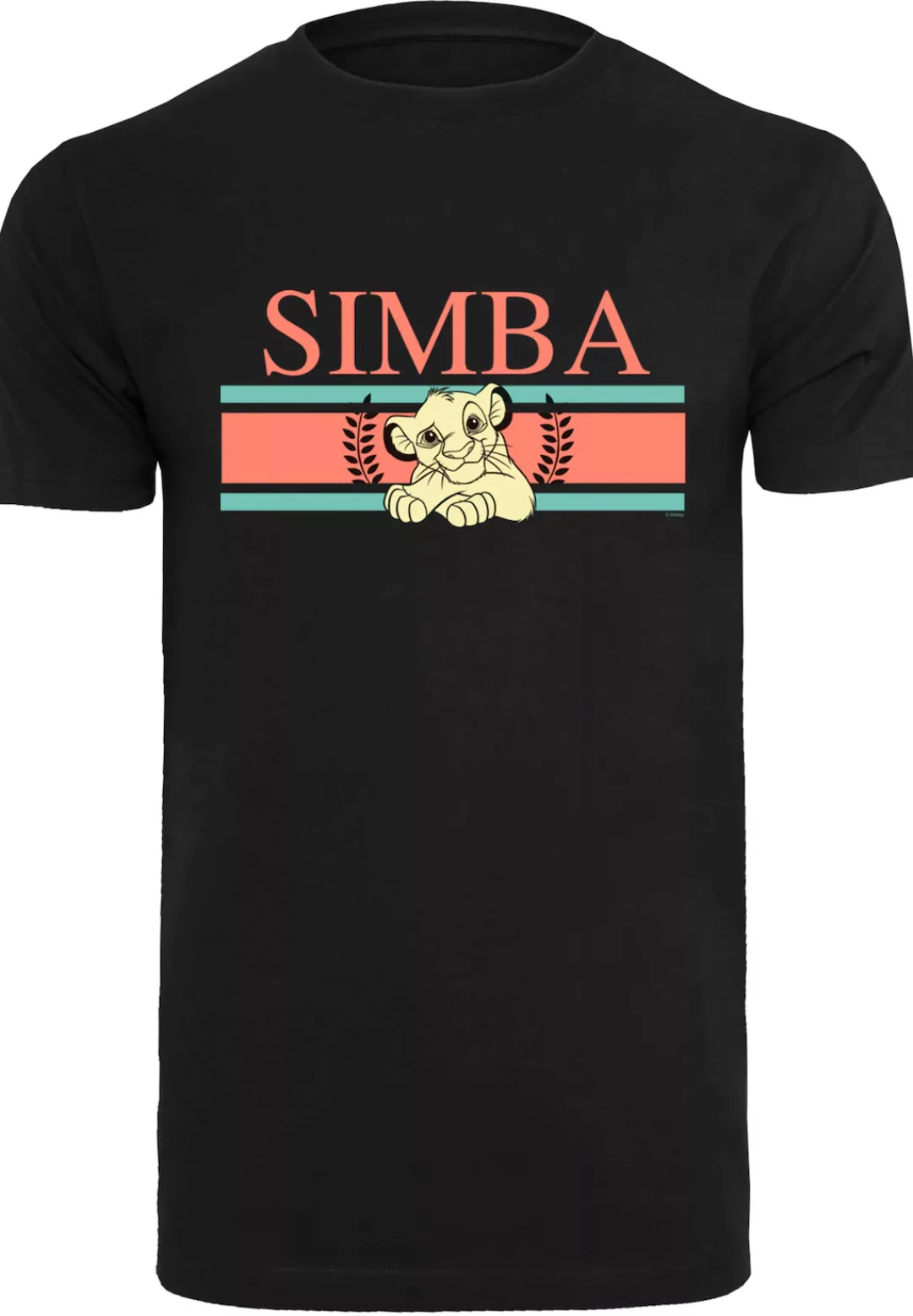 F4NT4STIC T-Shirt "Disney König der Löwen Simba Stripes", Print günstig online kaufen