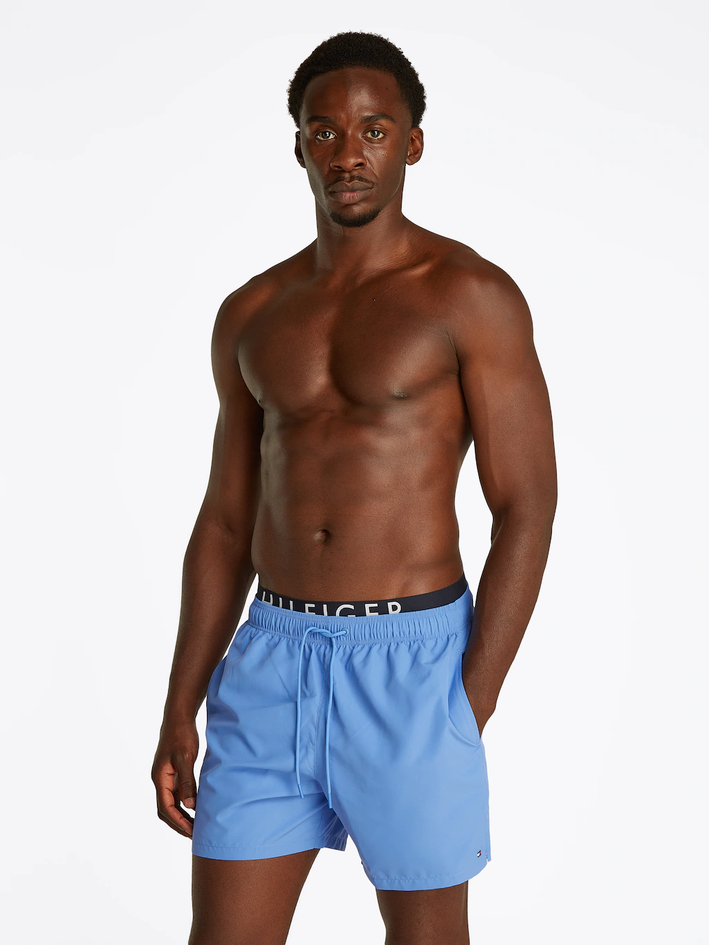 Tommy Hilfiger Swimwear Badeshorts "MEDIUM DRAWSTRING DW", mit Bindeband, m günstig online kaufen