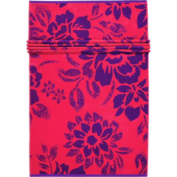 Vossen Strandtücher Beach Bloom - Farbe: prim rose - 0001 - 100x180 cm günstig online kaufen