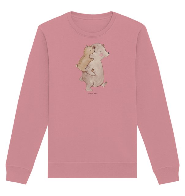 Mr. & Mrs. Panda Longpullover Größe XL Papa Bär - Canyon Pink - Geschenk, P günstig online kaufen