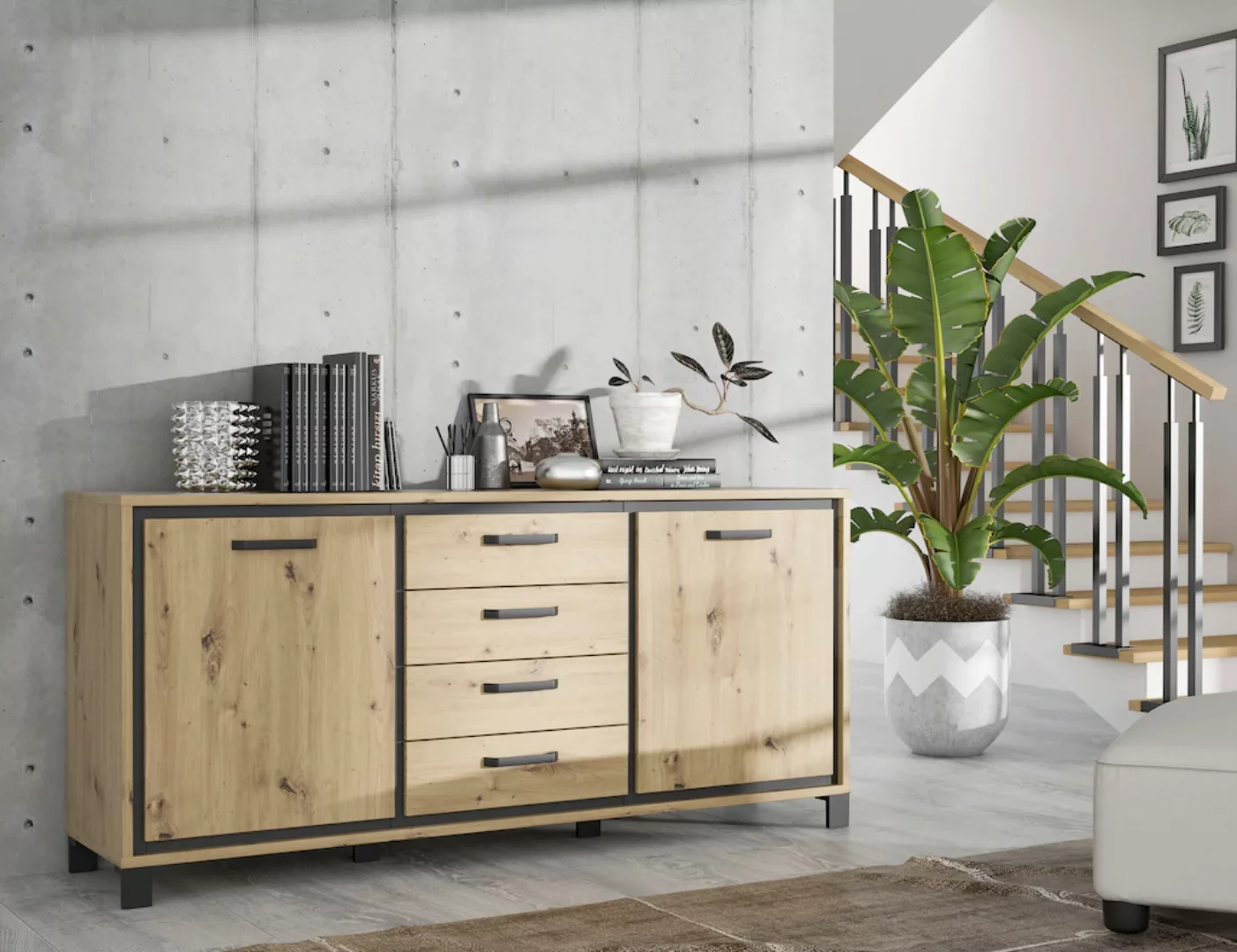 FORTE Sideboard, Breite 178 cm günstig online kaufen