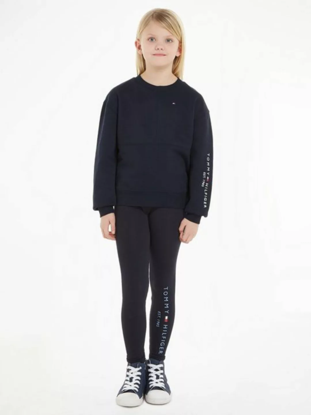 Tommy Hilfiger Sweatshirt ESSENTIAL HWK CN LEGGING SET (2-tlg) günstig online kaufen
