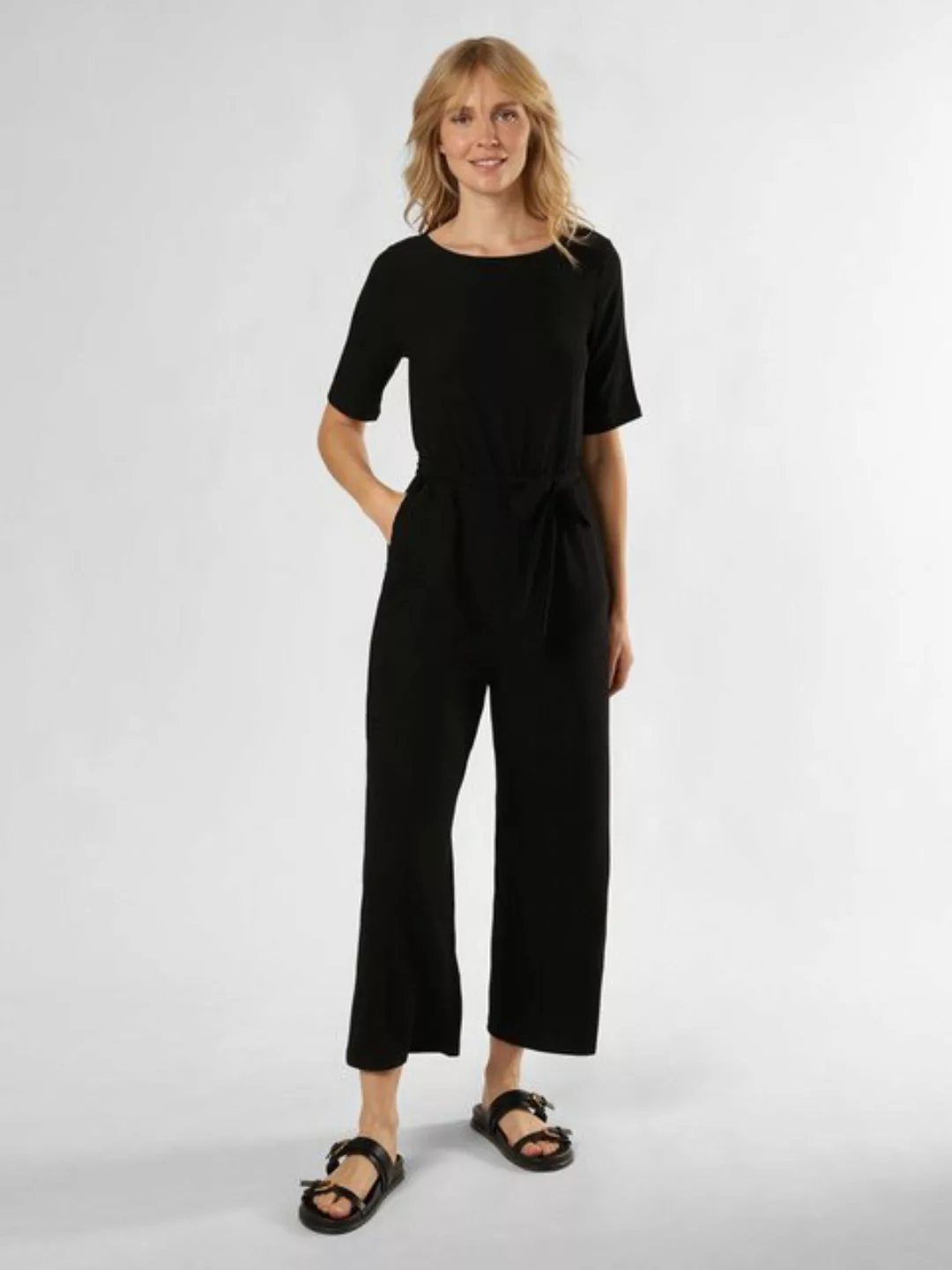 Zero Overall "zero Jumpsuit Musselin mit Bindegürtel", (1 tlg.), Gürtel günstig online kaufen