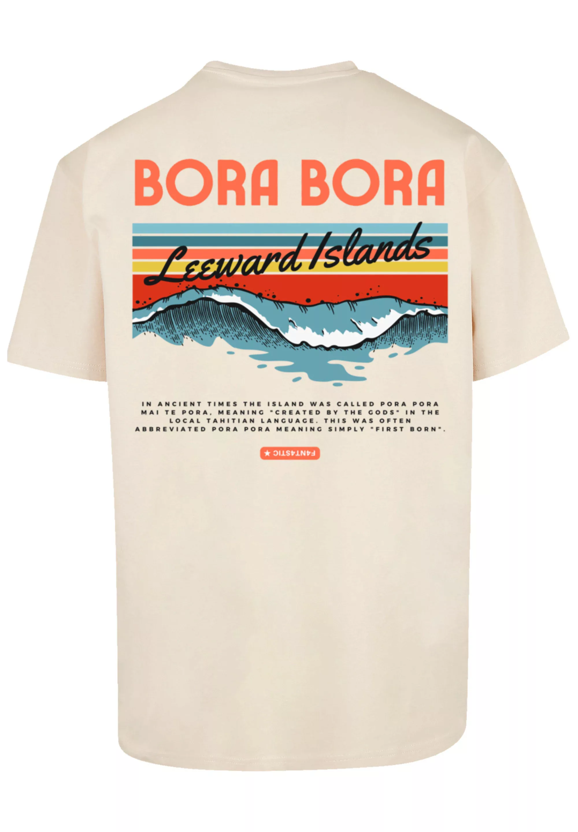 F4NT4STIC T-Shirt "Bora Bora Leewards Island", Print günstig online kaufen