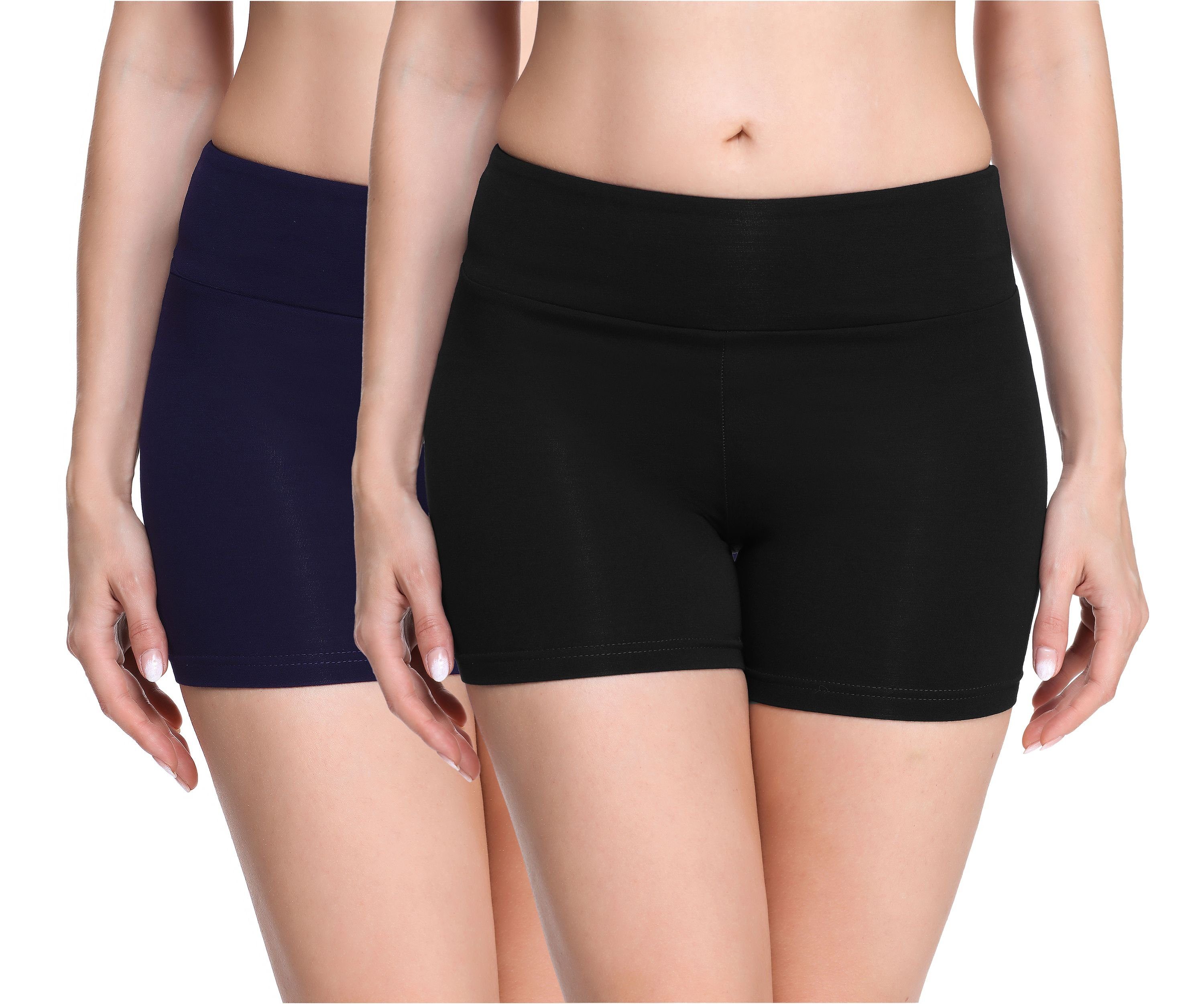 Merry Style Leggings 2Pak Damen Shorts günstig online kaufen