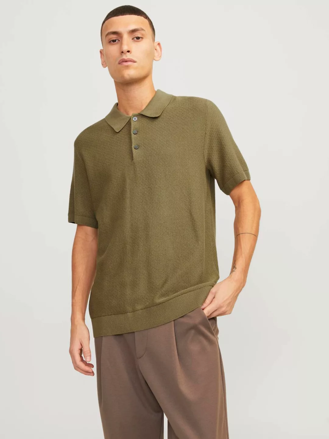 Jack & Jones Poloshirt "JPRBLUSANDRI KNIT POLO SN" günstig online kaufen