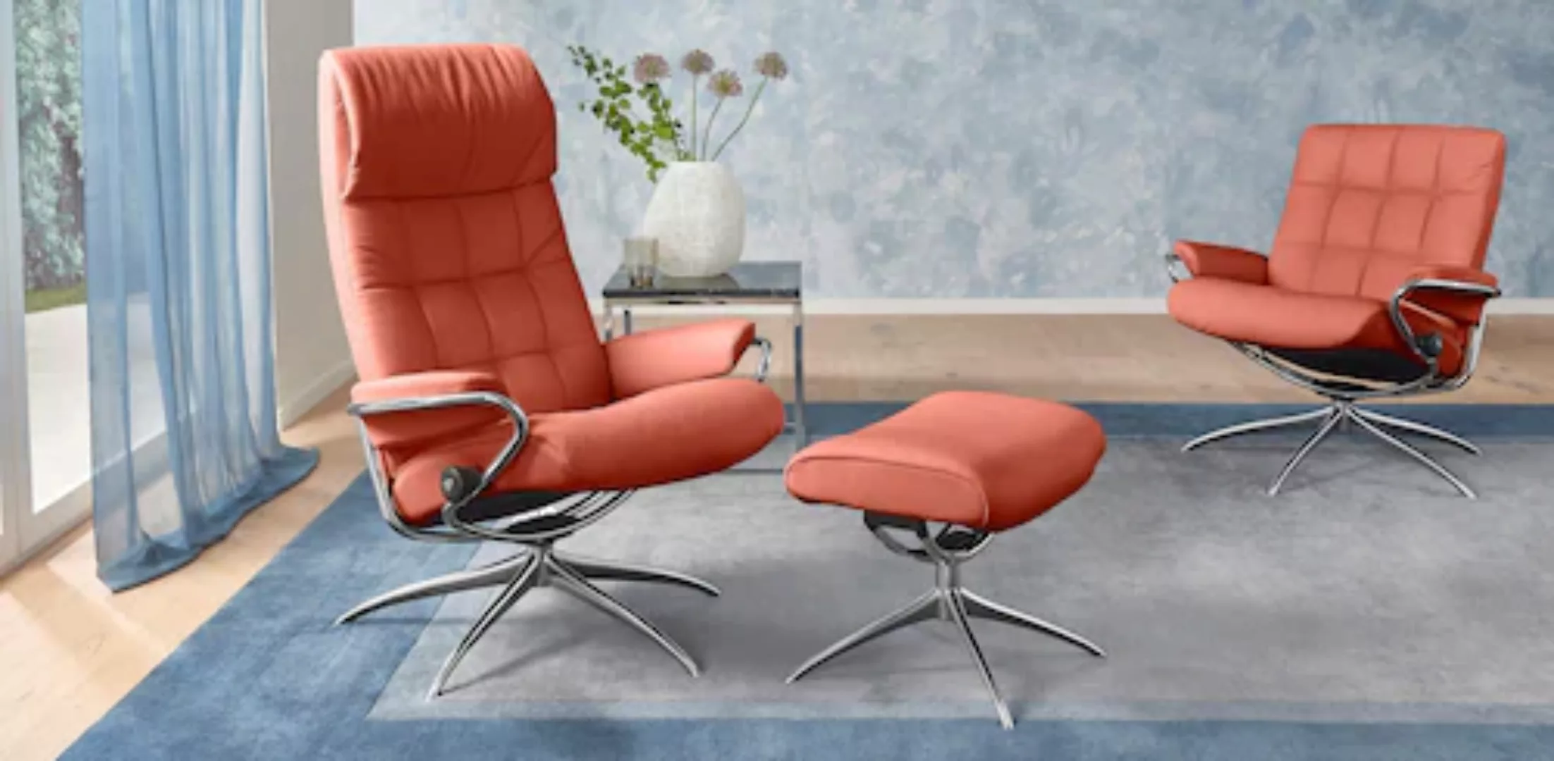 Stressless® Relaxsessel »London«, Low Back, mit Star Base, Gestell Chrom günstig online kaufen