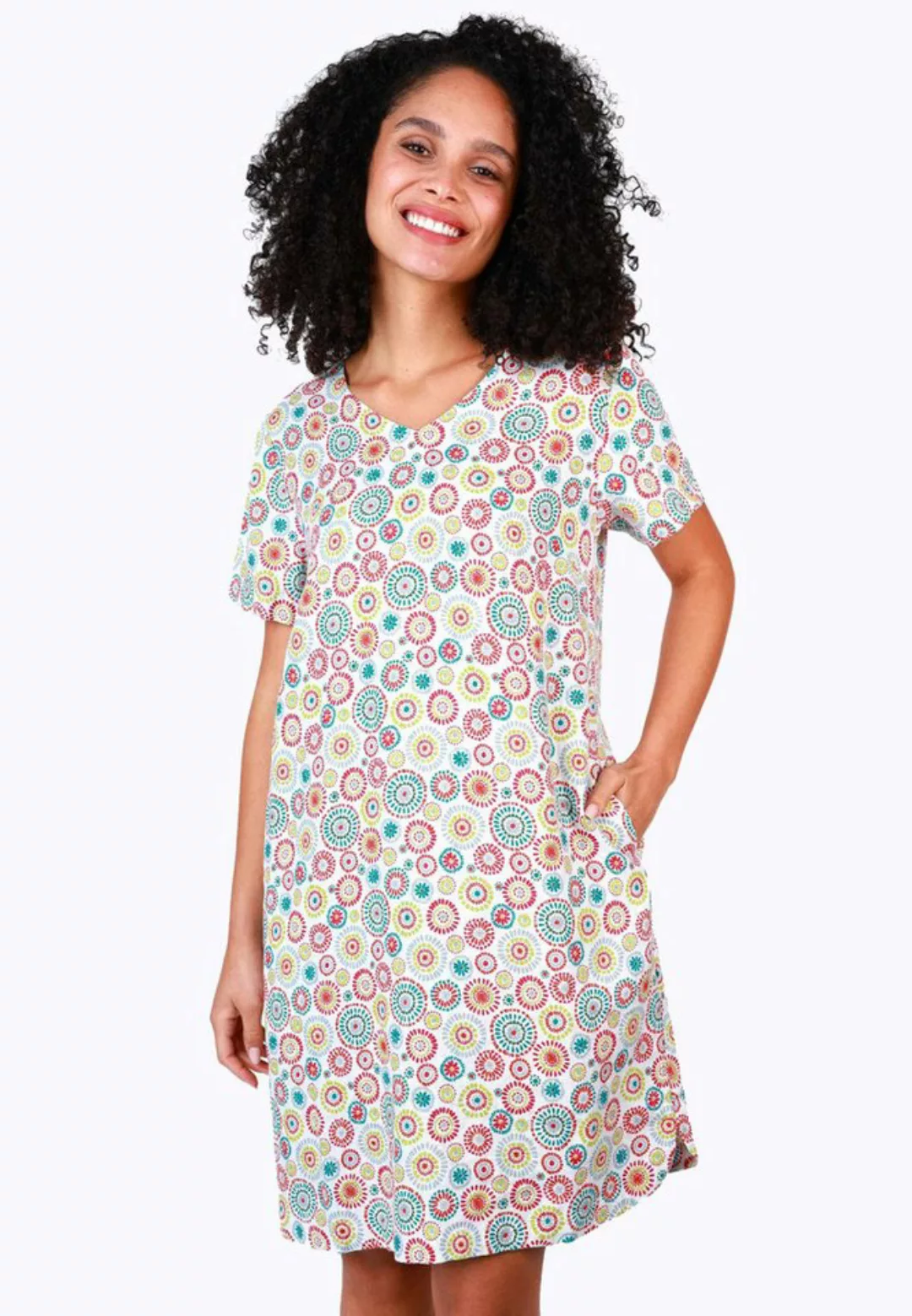 Deerberg Sommerkleid Anthea circles günstig online kaufen