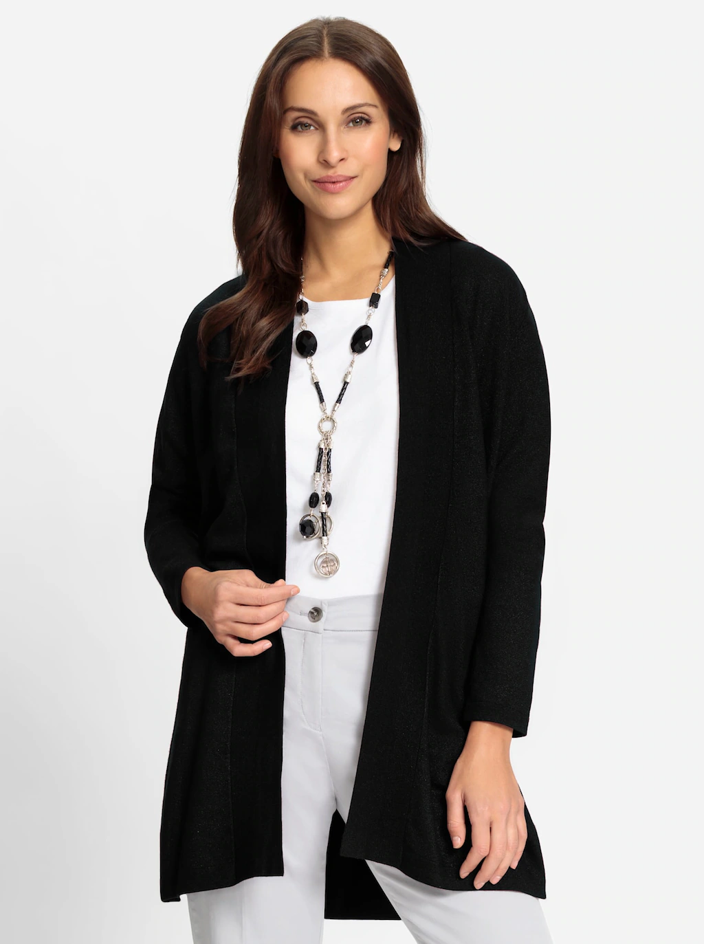 Lady Longstrickjacke günstig online kaufen