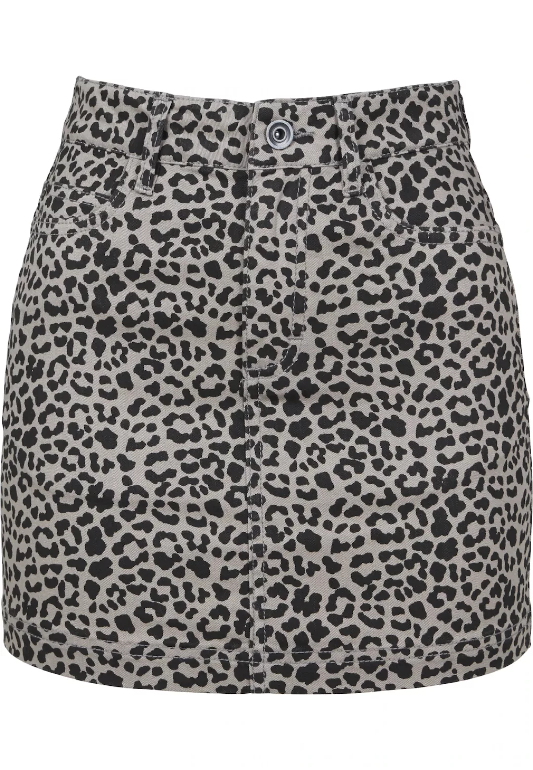 URBAN CLASSICS Sommerrock "Damen Ladies AOP Twill Mini Skirt", (1 tlg.) günstig online kaufen