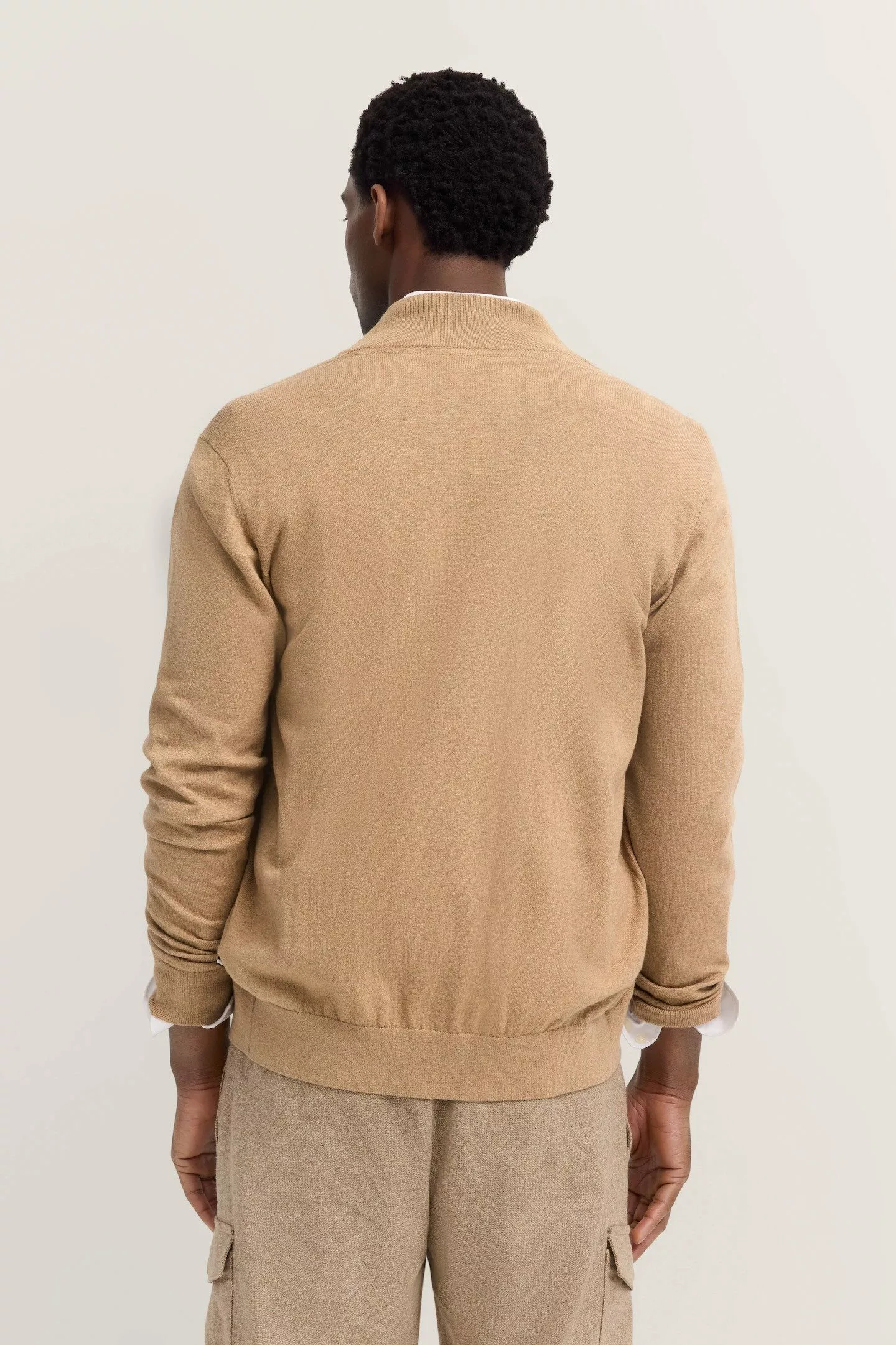bugatti Strickjacke Regular Fit mit Reißverschluss günstig online kaufen