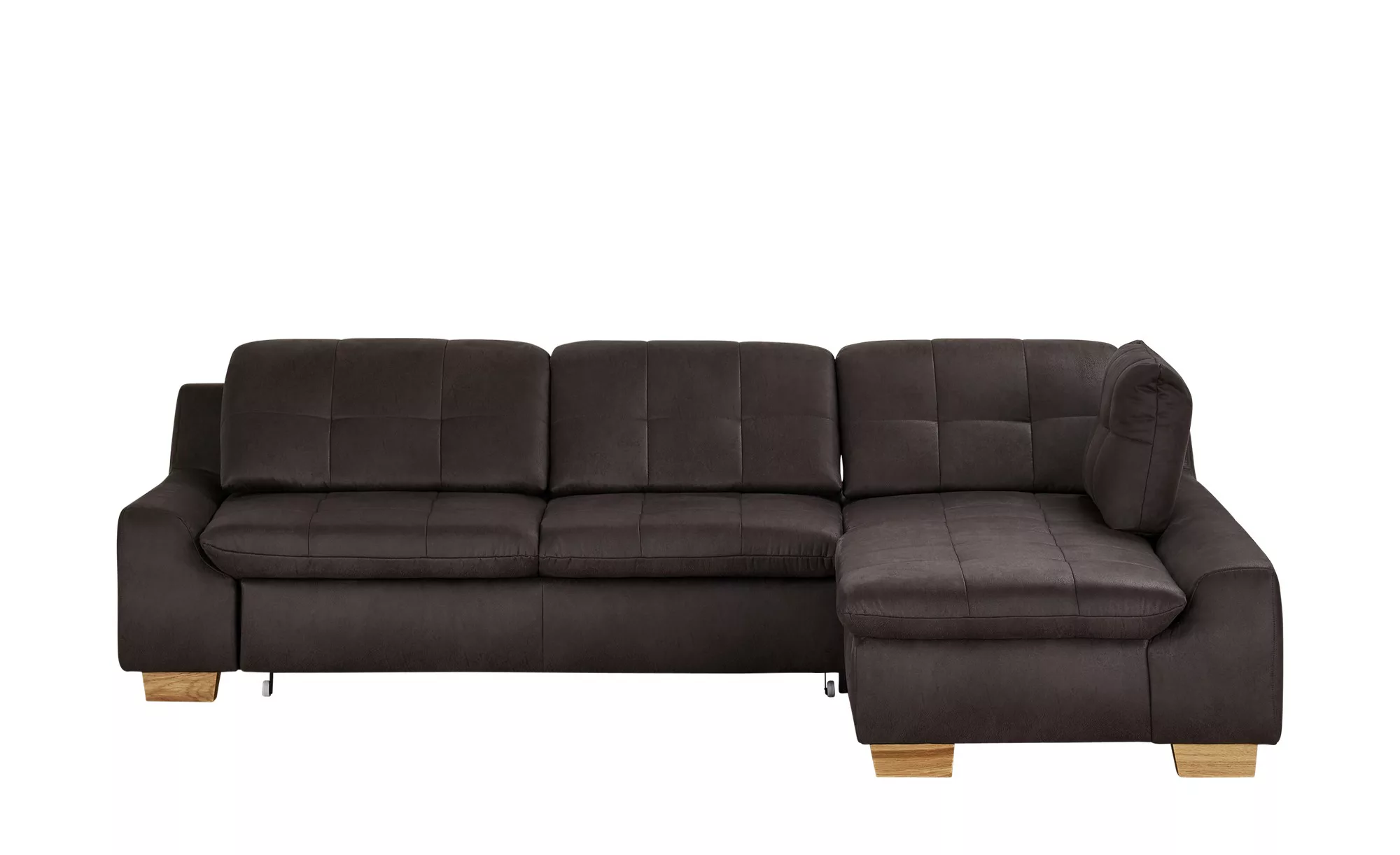 Ecksofa - grau - 85 cm - Polstermöbel > Sofas > Ecksofas - Möbel Kraft günstig online kaufen