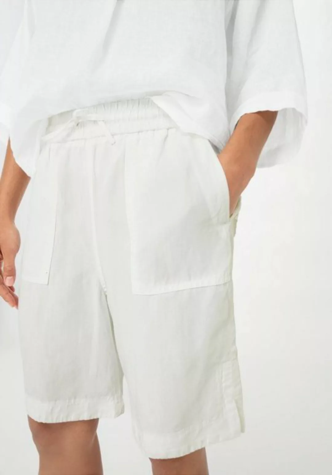Hessnatur Shorts Relaxed aus TENCEL™ Modal mit Leinen (1-tlg) günstig online kaufen