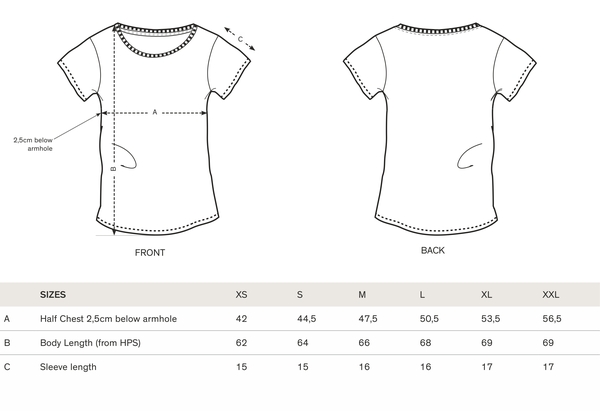 Damen T-shirt Aus Bio-baumwolle "Amy Slub" günstig online kaufen