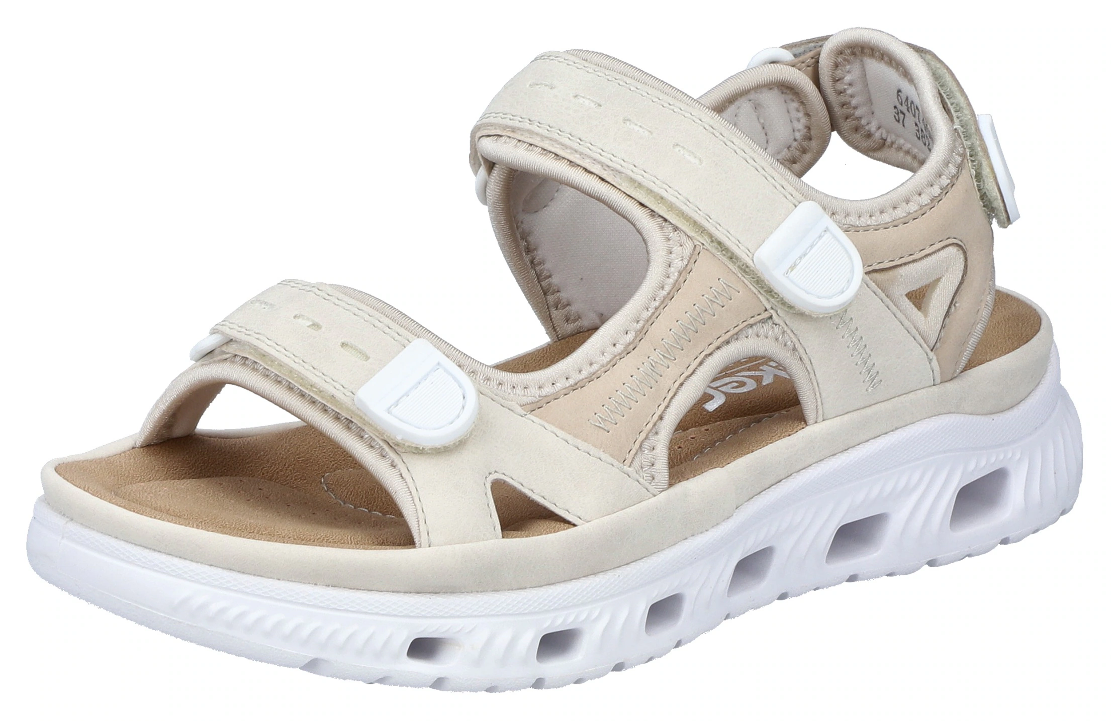 Rieker Sandale, Sommerschuh, Sandalette, Plateauabsatz, mit Klettriemchen günstig online kaufen