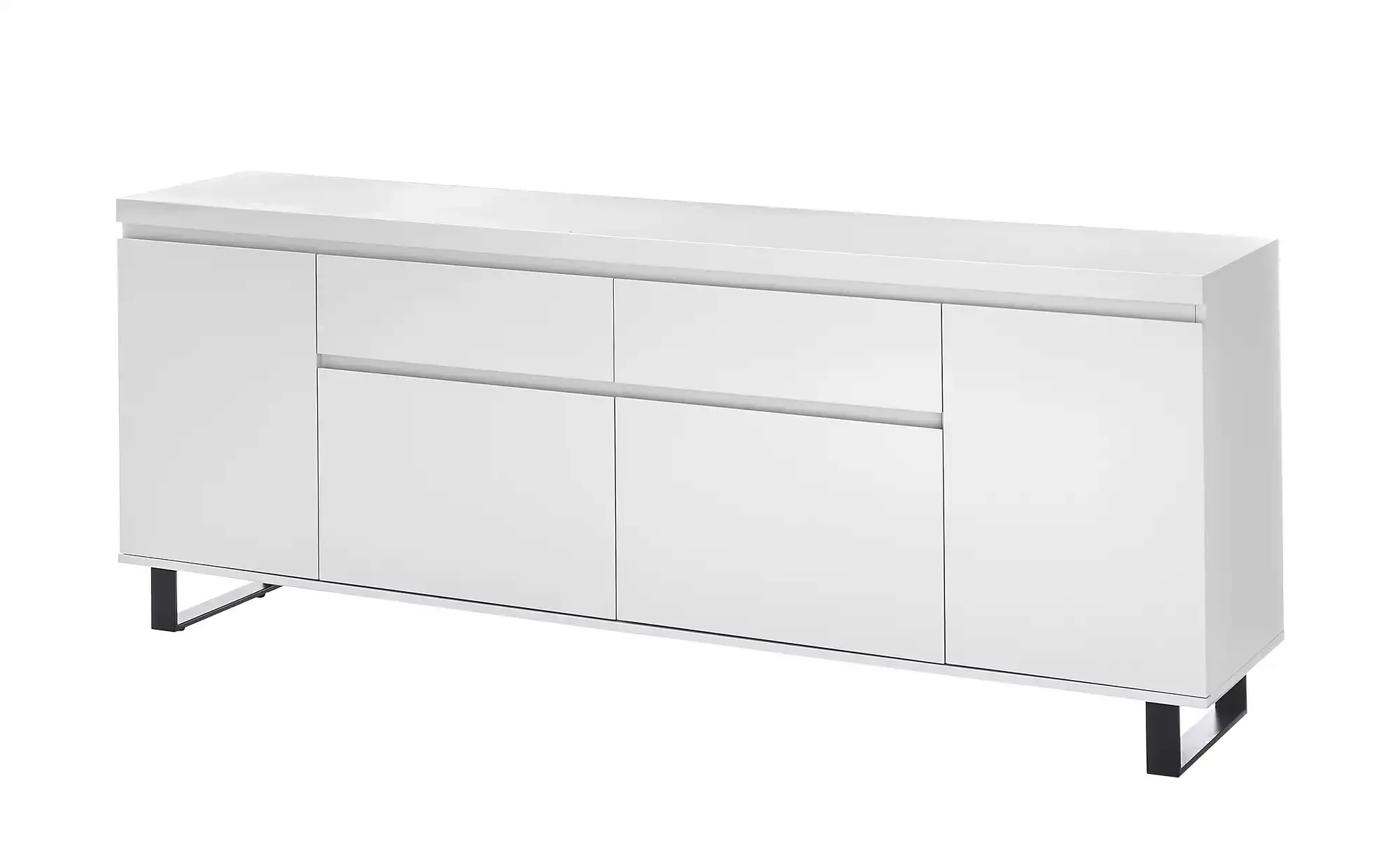 Sideboard  Meyenburg ¦ weiß ¦ Maße (cm): B: 191 H: 74 T: 40 Kommoden & Side günstig online kaufen