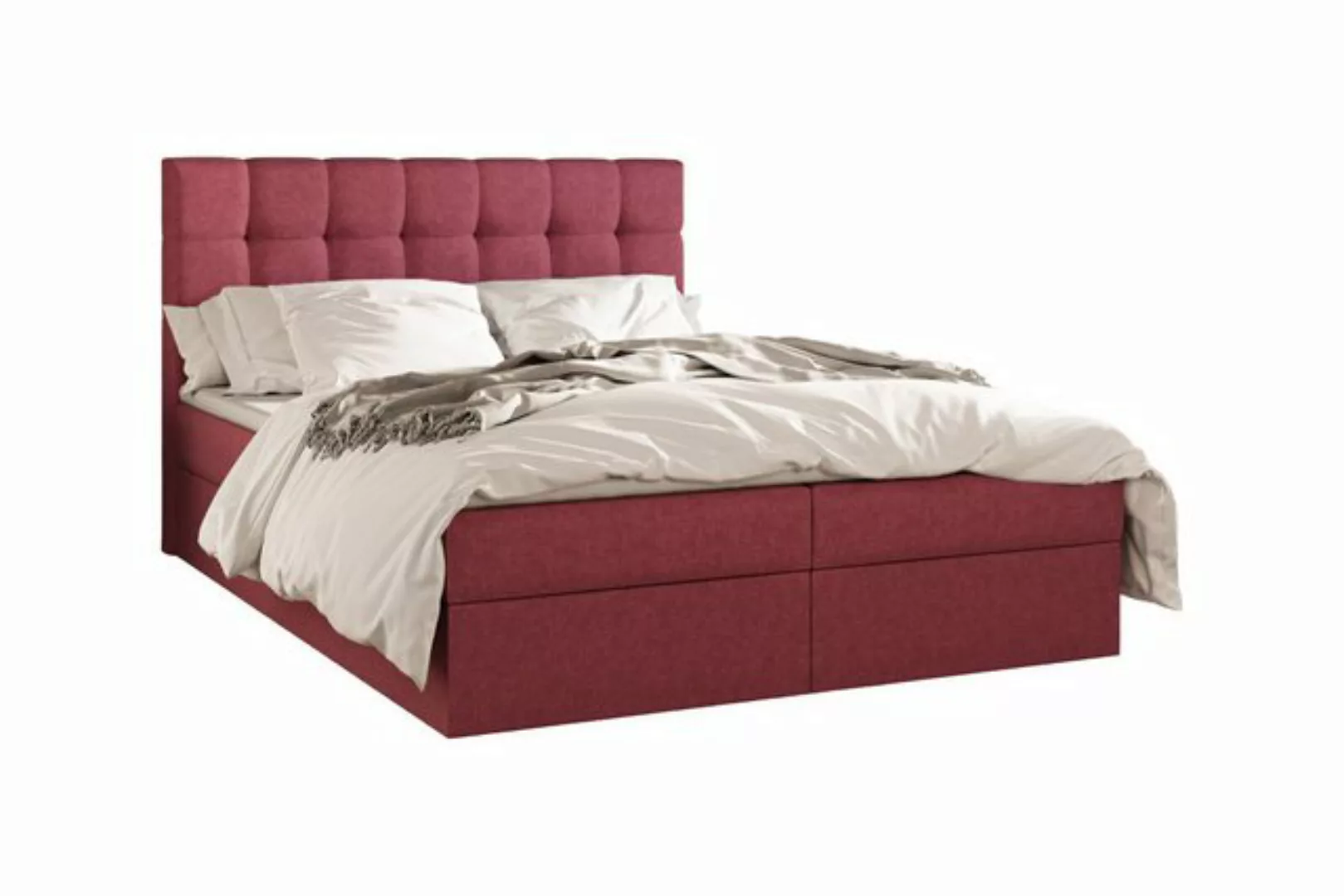 MOEBLO Boxspringbett Bett 05 (Polsterbett Kontinentalbett, Bonell, Topper, günstig online kaufen