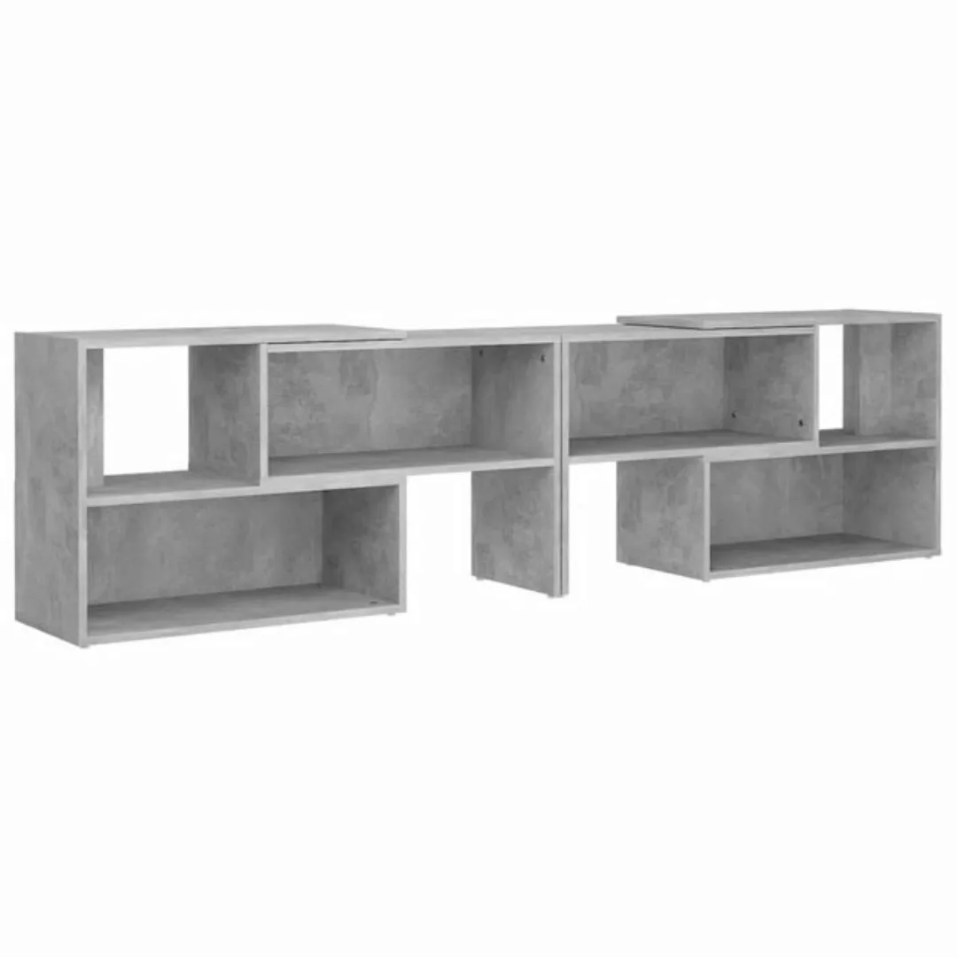 vidaXL TV-Schrank TV-Schrank Betongrau 149x30x52 cm Spanplatte Lowboard günstig online kaufen