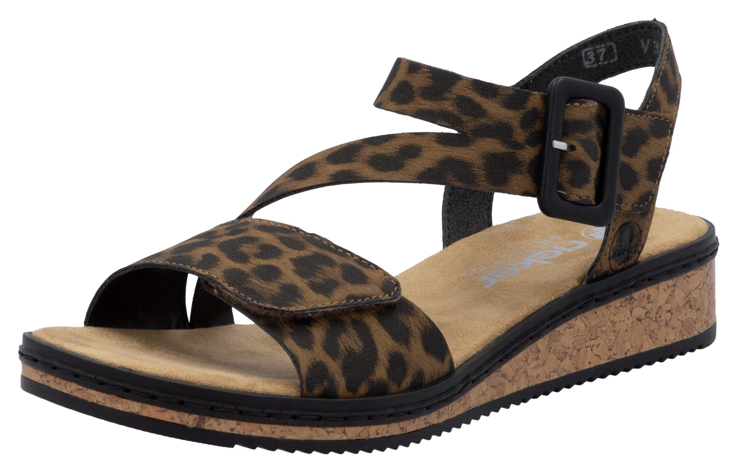 Rieker Riemchensandale, Sommerschuh, Sandalette, Keilabsatz, mit günstig online kaufen